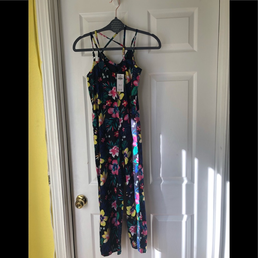 Abercrombie Girls floral jumper